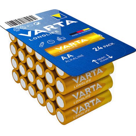 Varta Longlife Mignon AA Batterie 4906 LR6 Big Box 24er