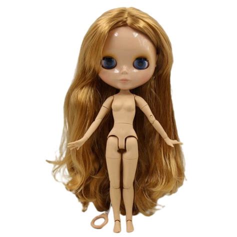 Neo Blythe Mu Eca Con Cabello Rubio Piel Bronceada Cara Linda Y