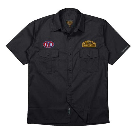 Jual Engineer Workwear Eng X Itb Merchandise Kemeja Lengan Pendek