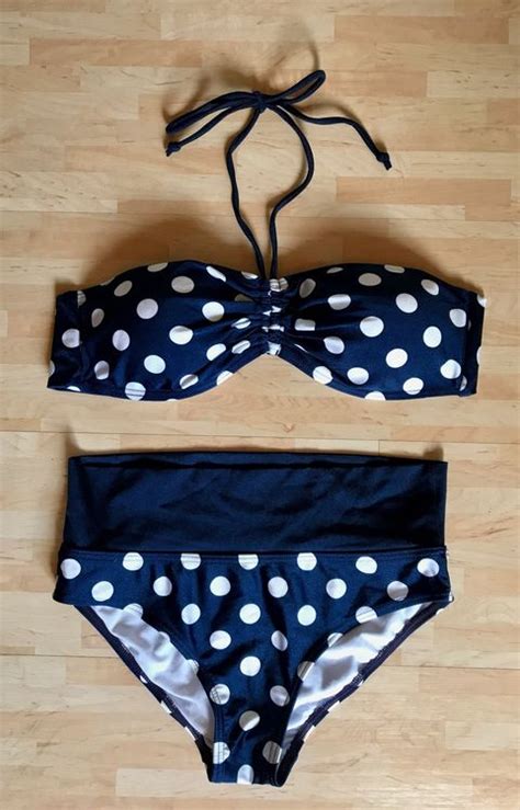 NEU DagAdom Bikini Set Bustier und Highwaist Hose L 40 42 Neu gemäss Beschreibung in