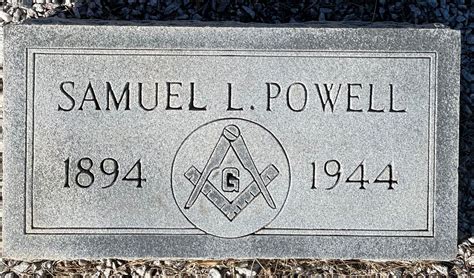 Samuel Leonidas Powell M Morial Find A Grave