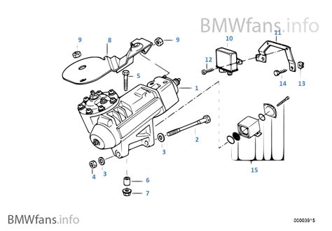 Hydro Steering Servotronic BMW 5 E34 540i M60 Europe