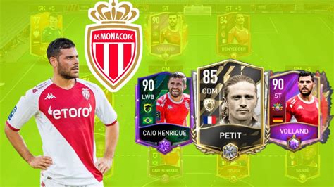 I Built Full AS Monaco Squad Builder FIFA Mobile 22 Easportsfc Or