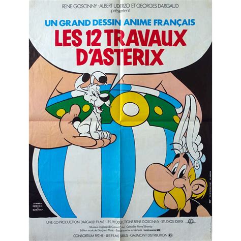 Affiche De Les Douze Travaux D Asterix The Twelve Tasks Of Asterix