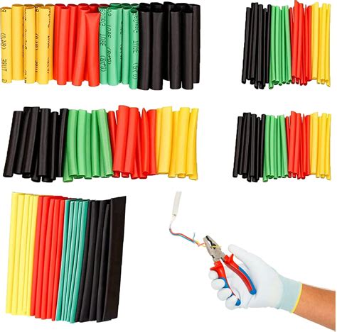 328 Pcs Heat Shrink Tubing Kit Heat Shrink Cable Sleeve Heat Shrink