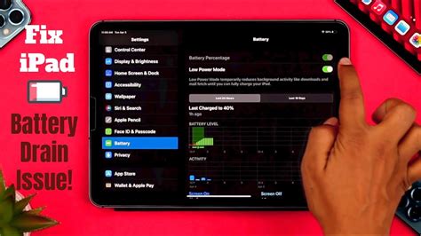 Ipad Battery Draining Fast Fix It In Possible Solutions