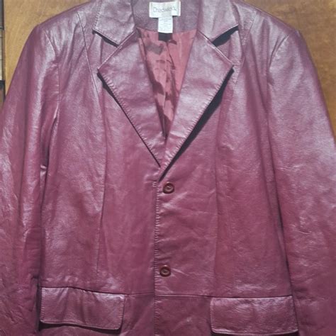 Chadwicks Jackets Coats Vintage Leather Blazer Poshmark