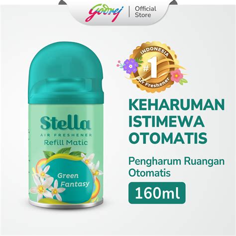 Jual Stella Matic Refill Green Fantasy 160ml Refill Pengharum Ruangan