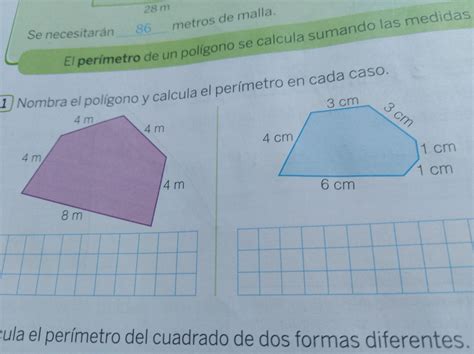 Nombra El Pol Gono Y Calcula El Per Metro En Cada Caso Brainly Lat