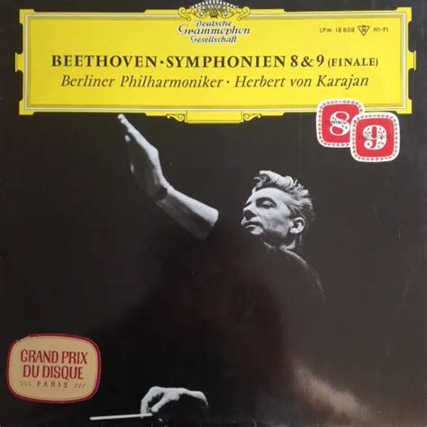 Ludwig Van Beethoven Berliner Philharmoniker Herbert Von Karajan