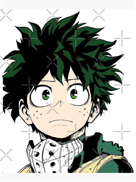 Izuku Midoriya Bnha Art Print For Sale By Tabitha Style Redbubble