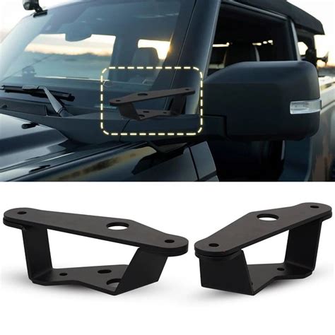 A Pillar Mounting Brackets Double Light Bracket For Ford Bronco