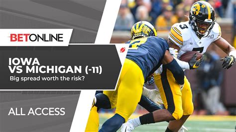 Michigan Vs Iowa Big Ten Championship Predictions Betonline All