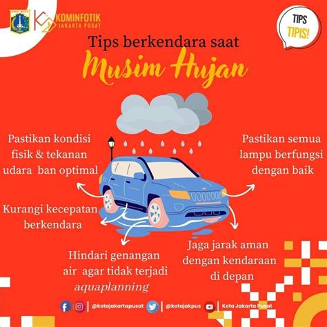 Tips Berkendara Saat Musim Hujan Atmago