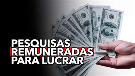 Melhores Plataformas De Pesquisas Remuneradas Para Lucrar Em D Lar