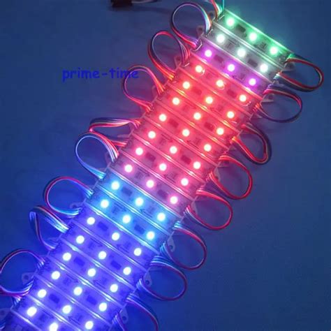 Addressable Ws Pixel Module Pcs Smd Rgb Waterproof Lamps