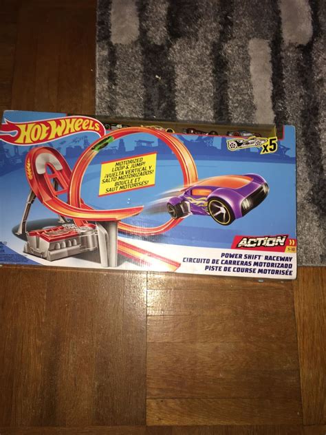 Hot Wheels Power Shift Raceway Track Set Fcf Ebay