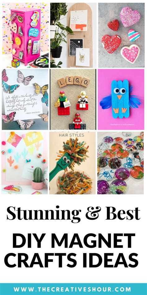 30 Creative And Unique Magnet Crafts Ideas For Crafting With Magnets