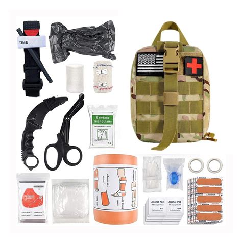 Emergency Medical Tactical Trauma Mili Tary Outdoor Camping Hiking