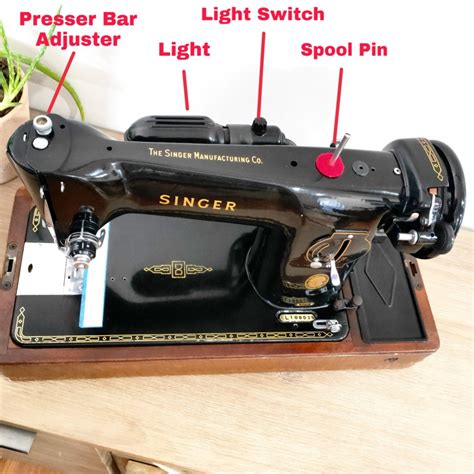 Parts Of Singer Sewing Machine And Their Functions