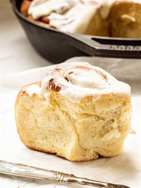 The Softest Brioche Cinnamon Rolls Baking With Butter