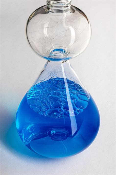 Blue Murano Glass Hourglass Veleni By L W 2022 Limited Edition Collectibles For Sale At 1stdibs