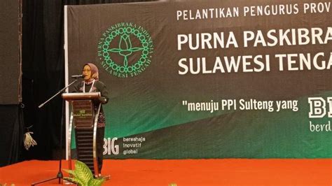 Hadiri Pelantikan Pengurus Novalina Harap Ppi Sulteng Jadi Duta