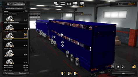 COMBINED LIVESTOCK TRAILER OWNED V1 0 ETS 2 Mods Ets2 Map Euro