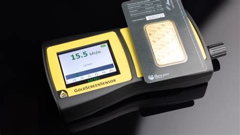 GoldScreenSensor Goldanalytix Shop Testeurs de métaux précieux