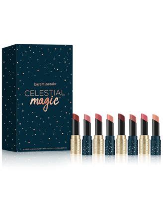 BareMinerals 8 Pc Celestial Magic Mini Gen Nude Radiant Lipstick Set