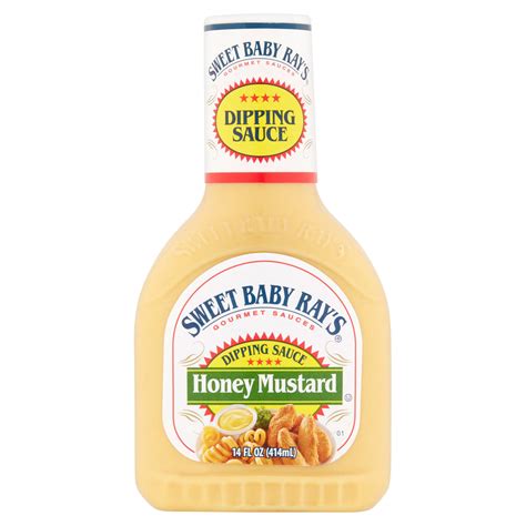 Sweet Baby Rays Honey Mustard Dipping Sauce 14 Fl Oz