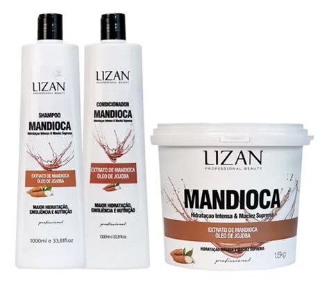 Kit Lizan Mandioca De Hidrata O Intensa Produtos