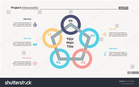 Pentagon Diagram Process Chart Cycle Graph Stock Vector Royalty Free 1415357804 Shutterstock