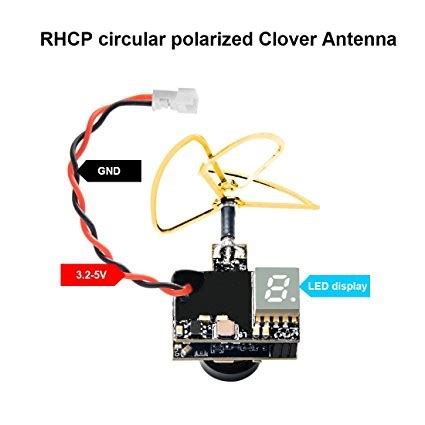 AKK A2 5 8Ghz 40CH 200mW FPV Transmitter Raceband 600TVL 1 4 Cmos Mini