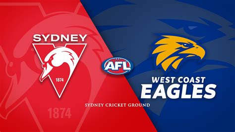 Round 15 Sydney Vs West Coast 2023