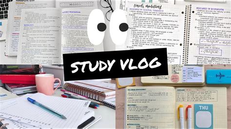 Study Vlog Exam Week Study Motivation Cramming For Exams