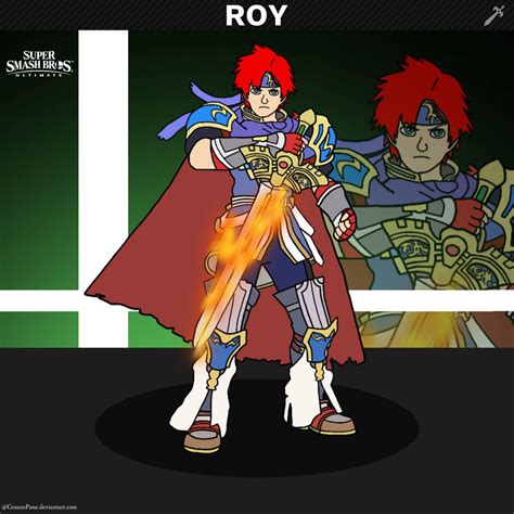 Ssbu Roy By Grasonpane On Deviantart