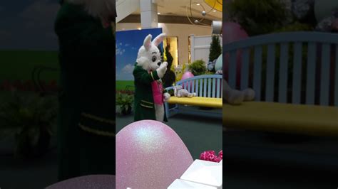 Easter Bunny At The Mall Youtube