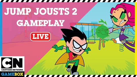 Live Jump Jousts 2 Action Packed Teen Titans Go Game Cartoon