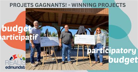 Budget Participatif Les Projets Gagnants Sont Connus Postuler