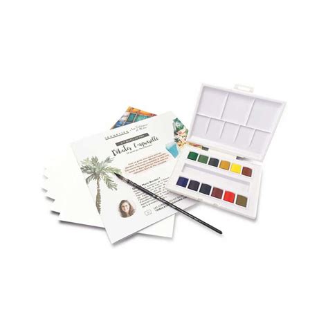 Kit aquarelle Bord de mer matériel et conseils Marie Boudon