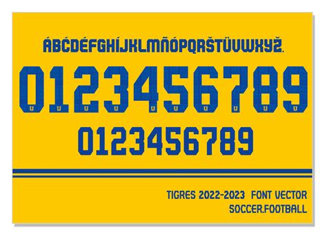 Font Vector Tigres Uanl Font Svg Ai Eps Pdf Ttf Etsy Norway