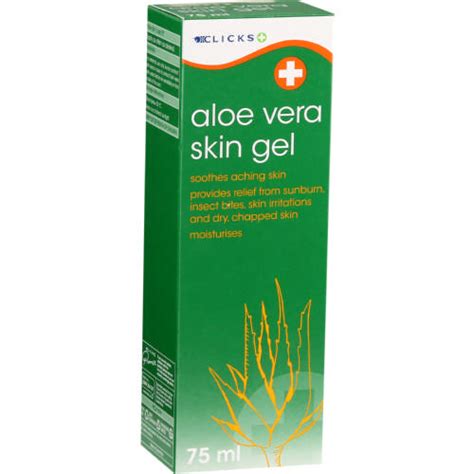 Clicks Aloe Vera Skin Gel 75ml Clicks