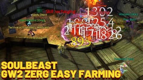 The Ultimate Easy Zerg Farming Class For Beginners GW2 WvW Soulbeast