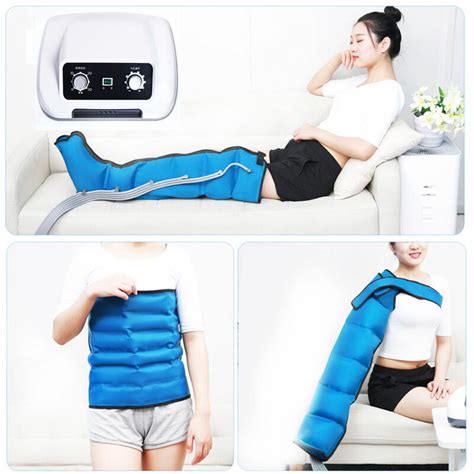 Air Wave Pressure Pressotherapy Massage Compression Circulator Leg Arm Waist Lymphatic