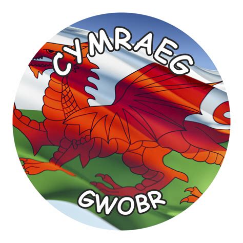 Welsh Flag Photo Reward Stickers | School Stickers