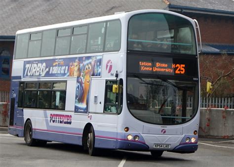 First Potteries 32634 KP54LAO Volvo B7TL Wright Eclipse Ge Flickr