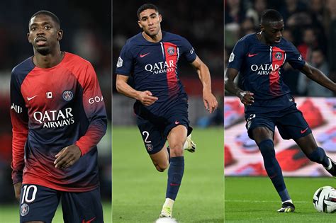 PSG OM Dembélé Hakimi et Kolo Muani sous la menace d une sanction