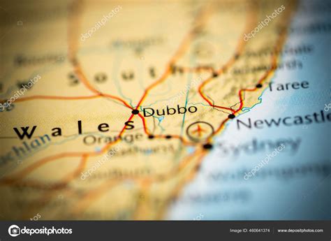 Dubbo Australia Map Stock Photo by ©aliceinwonderland2020 460641374