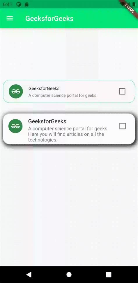 Flutter Checkboxlisttile Geeksforgeeks